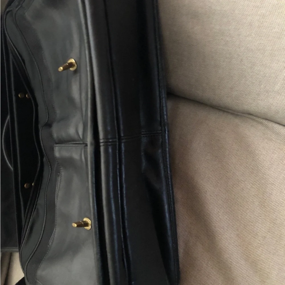 Vintage Y2K Coach Black Briefcase. - Picture 7 of 8